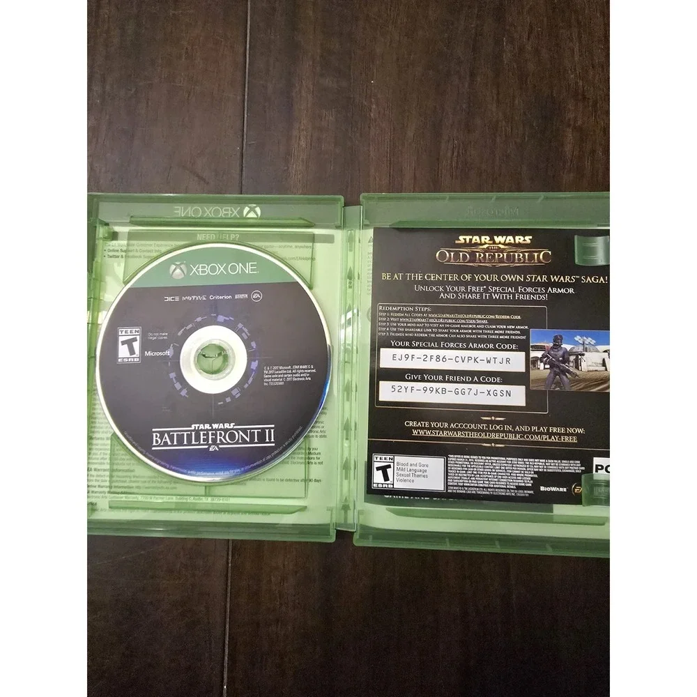 Star Wars Battlefront II (Microsoft‎ Xbox One, 2017) Tested Works